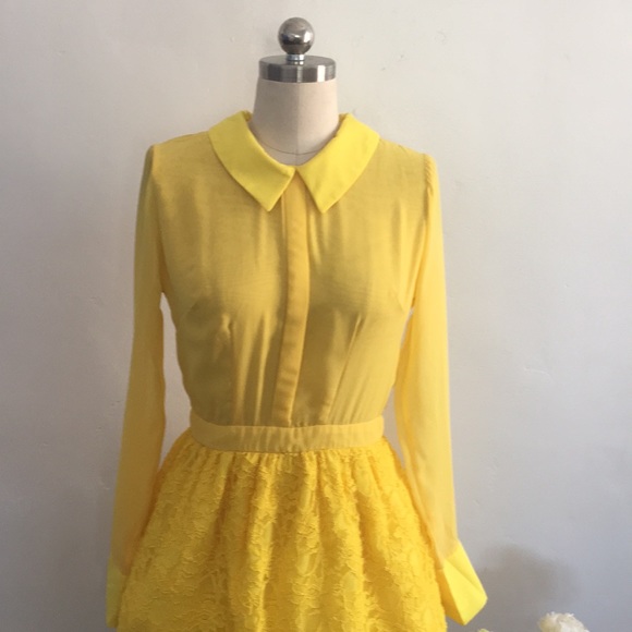 Jones + Jones -  Yellow Dress - Picture 2 of 5